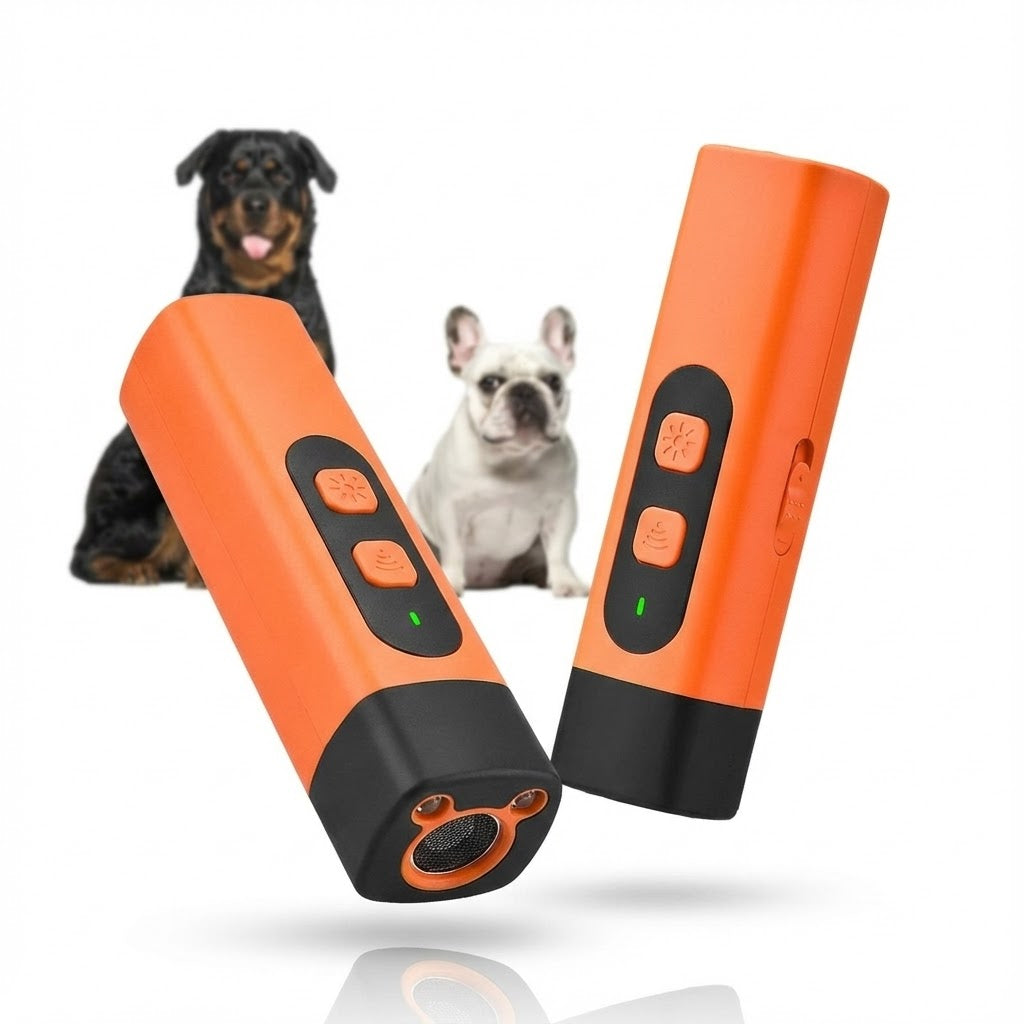The SilentPaw™ Ultrasonic Dog Trainer — Stop Barking Instantly, No Shock Required