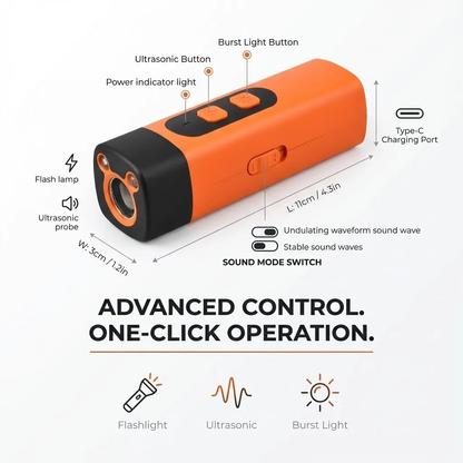 The SilentPaw™ Ultrasonic Dog Trainer — Stop Barking Instantly, No Shock Required